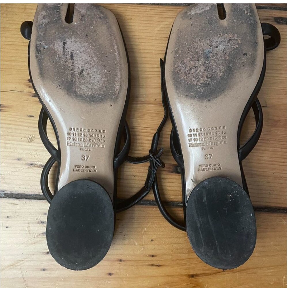 Maison Margiela Women's Black Sandals View 5